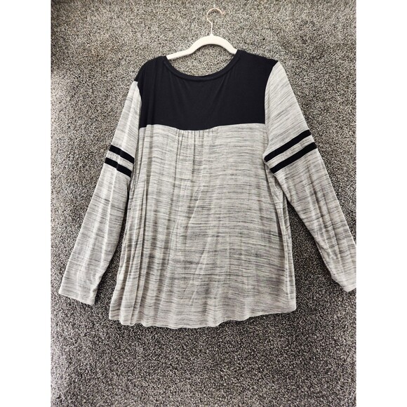 C Est 1946 Gray Black Family Faith Football Xl Blouse 7.6589 - Picture 6 of 6